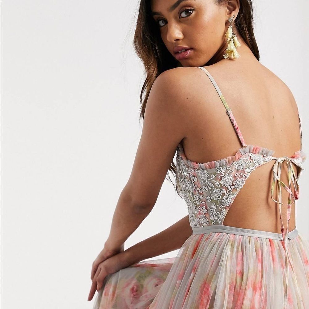 Needle & Thread Ruby Bloom Maxi Dress - BHLDN - Picture 5 of 9